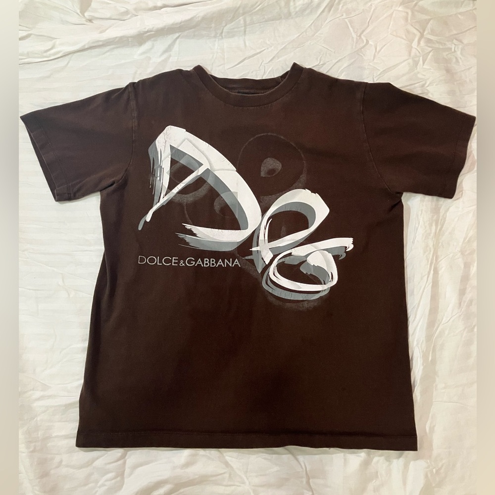 Dolce & Gabbana Brown Tee